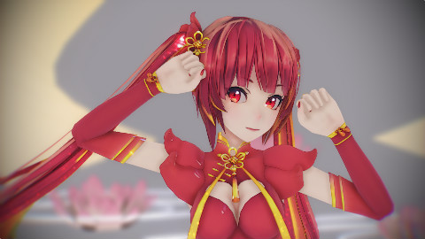 【东方栀子MMD】今夜一起狂乱绽放吧,极乐净土